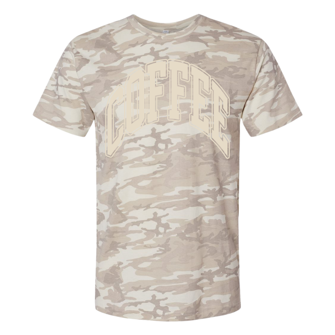 PUFF 'COFFEE' Realtree Camo/Leopard T-Shirt