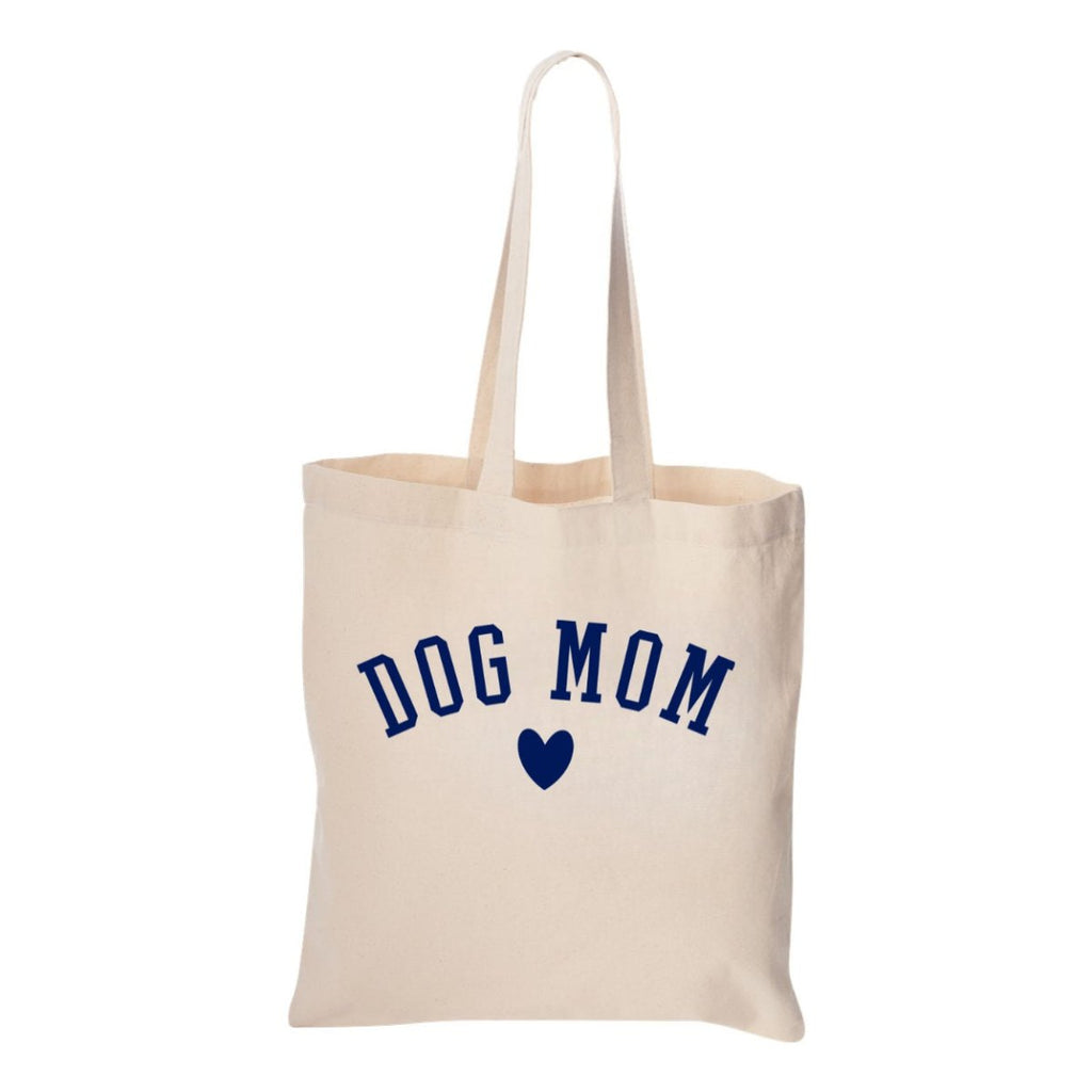 'Dog Mom At Heart' Jumbo Tote (FREE $50+)