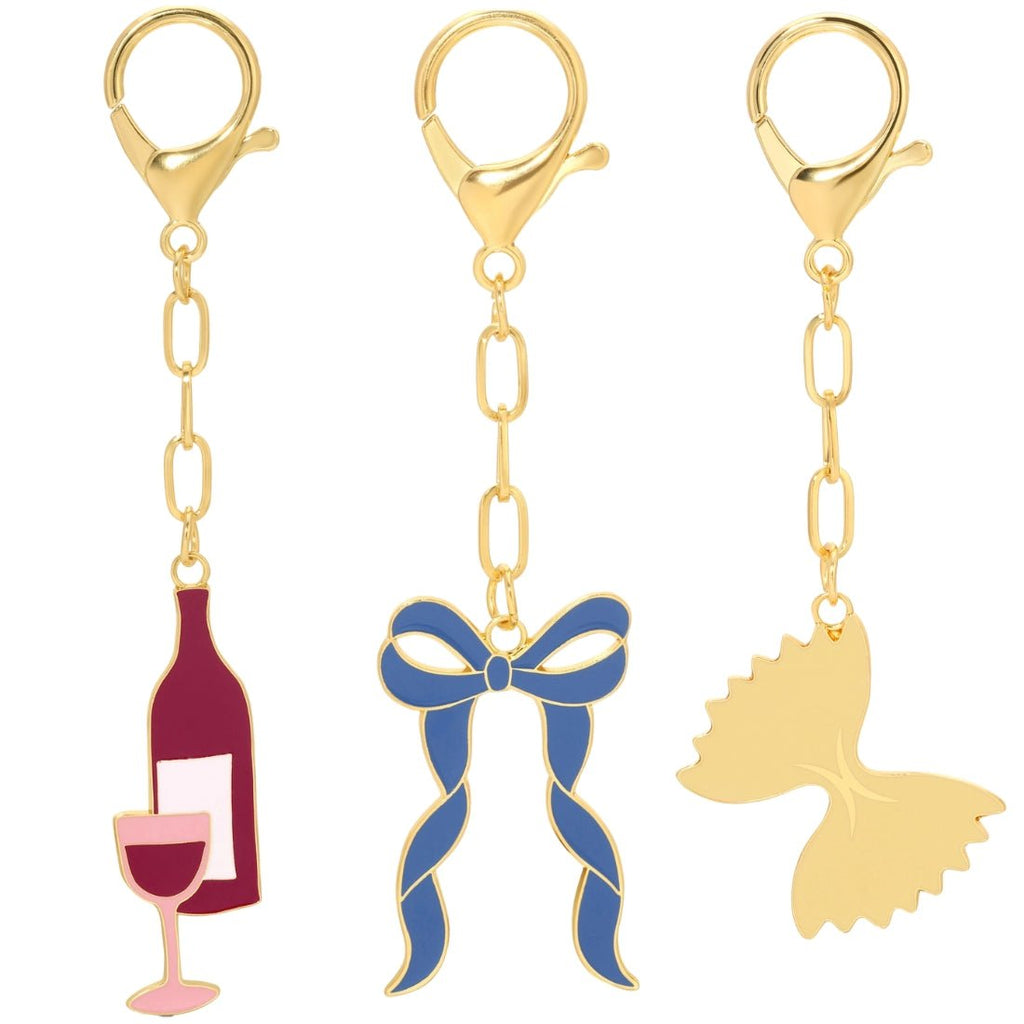 'Pasta' Keychain Bag Charm