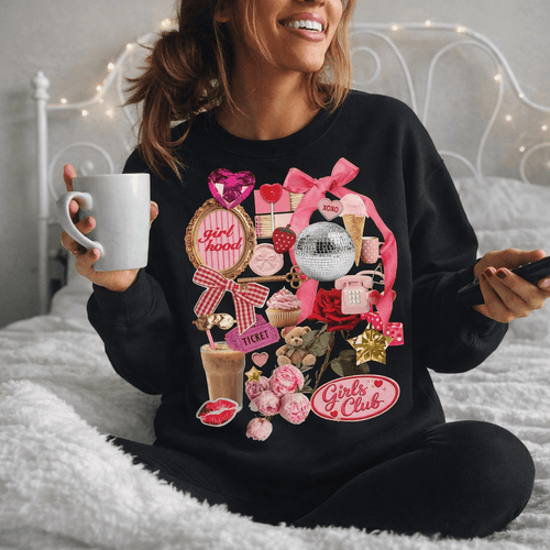 'Girlhood Forever' Crewneck Sweatshirt