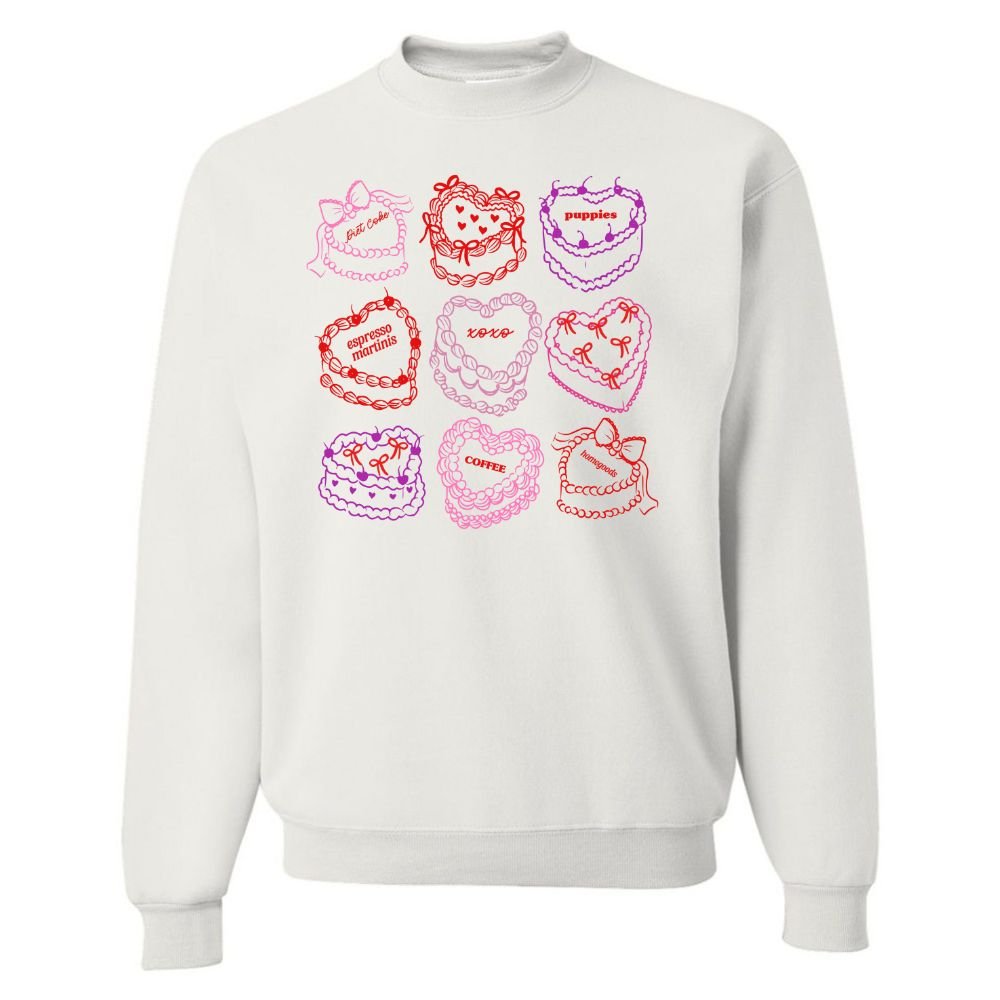 ‘Heart Cakes' Crewneck Sweatshirt