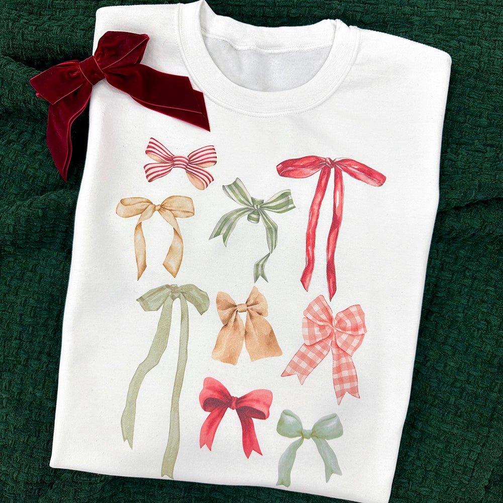 ‘Holiday Bow Show’ Crewneck Sweatshirt