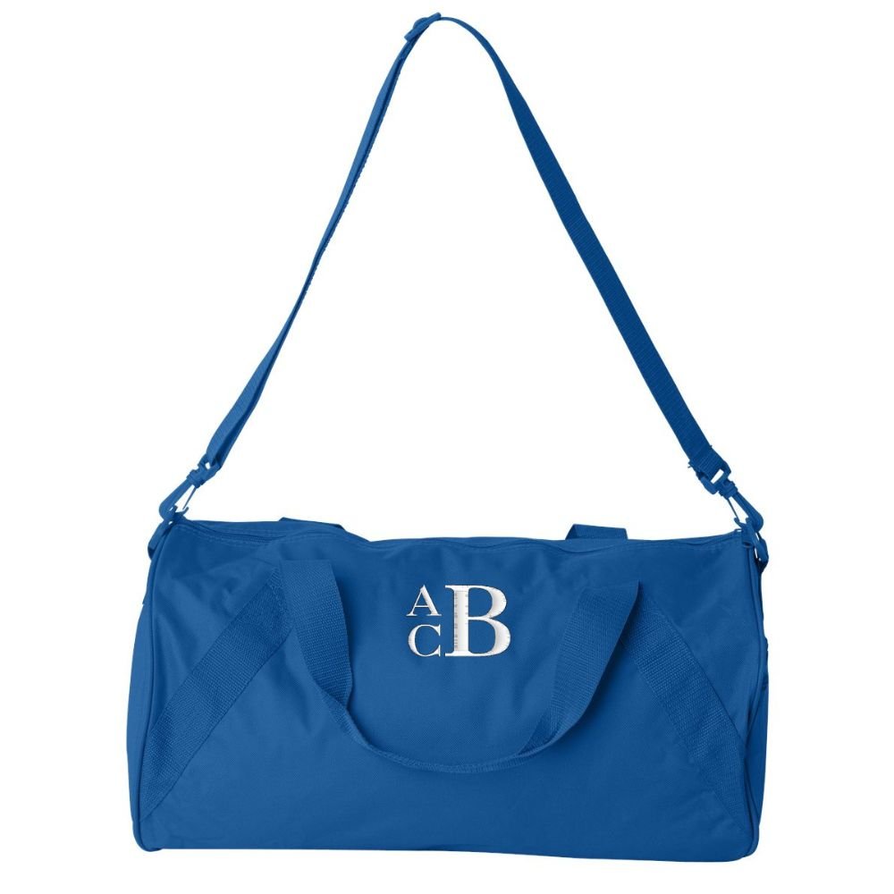 Kids Monogrammed Duffel Bag