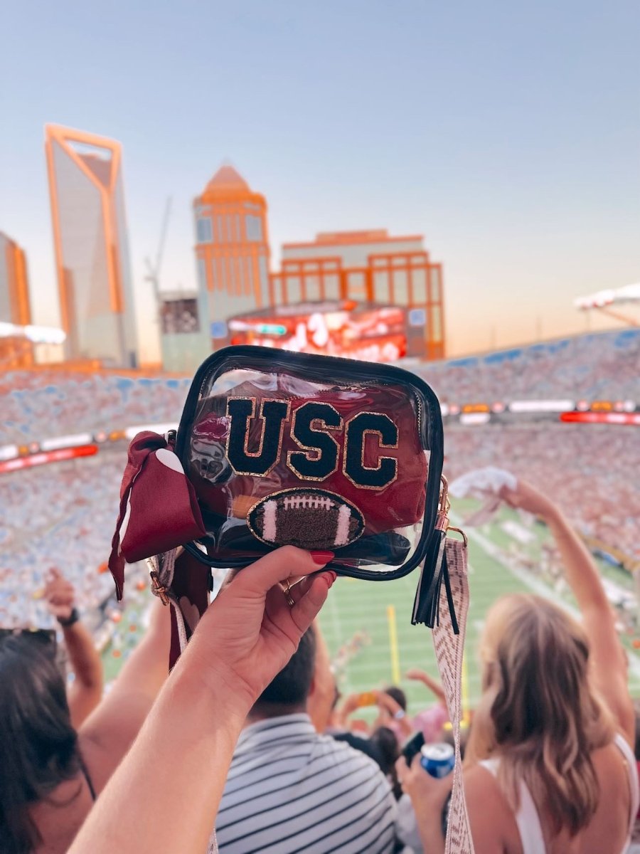 Make It Yours™ Letter Patch Clear Stadium Crossbody Bag