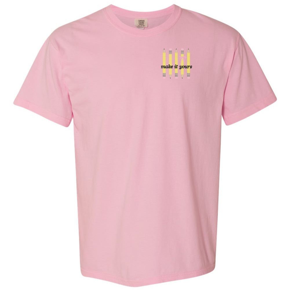 Make It Yours™ 'Bow & Pencil' T-Shirt