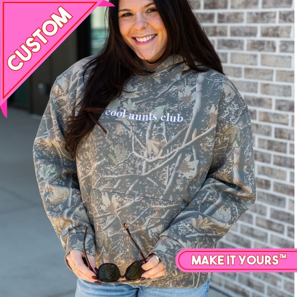 Make It Yours™ Camo Hideaway Hoodie