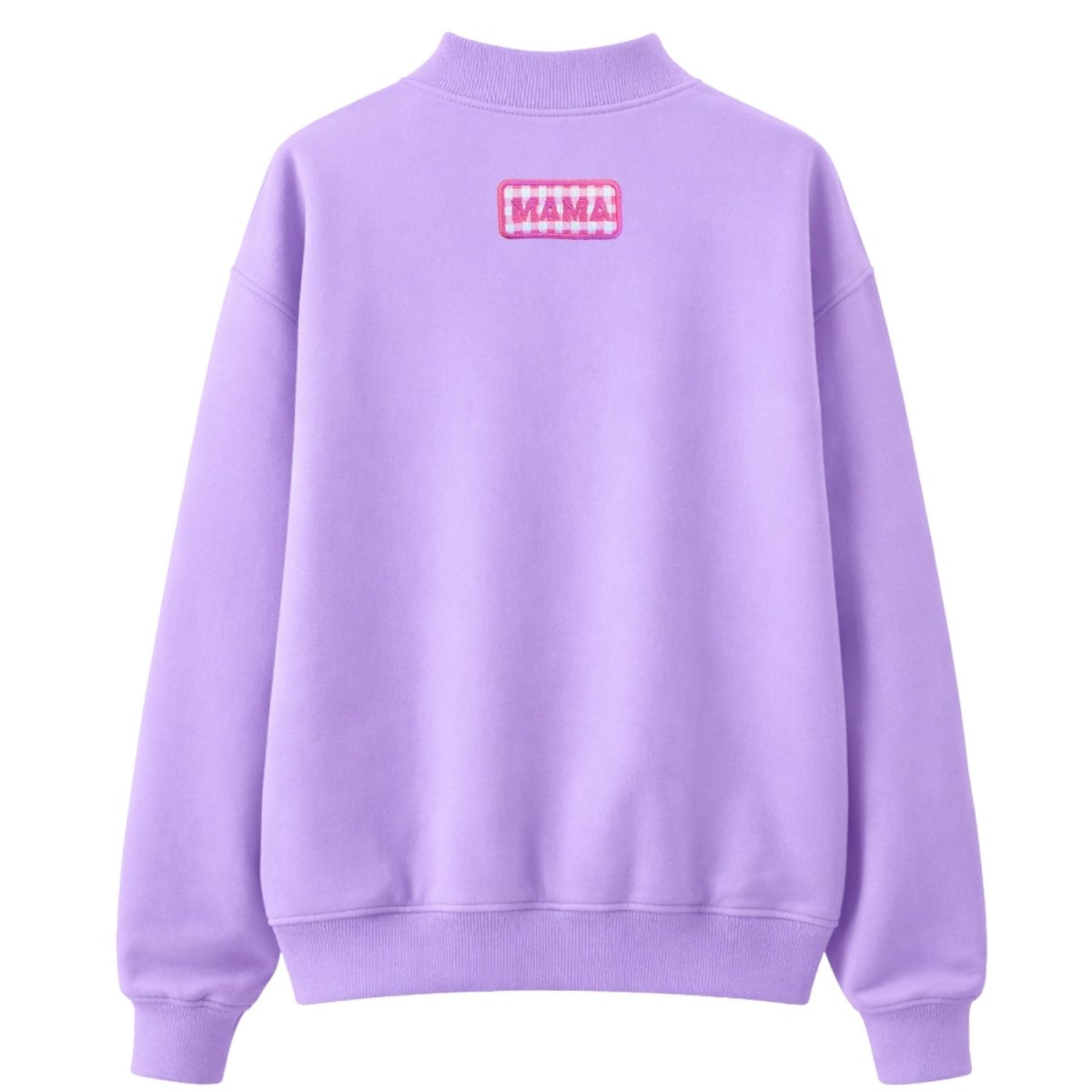 Make It Yours™ Gingham Patch Mockneck