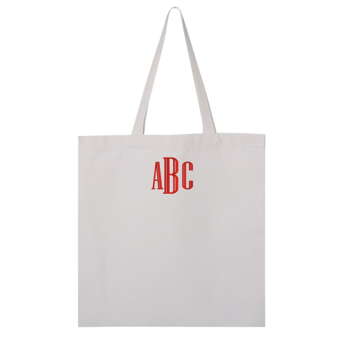 Monogrammed Basic Tote