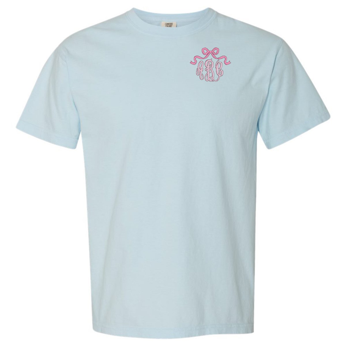 Monogrammed 'Bow' T-Shirt