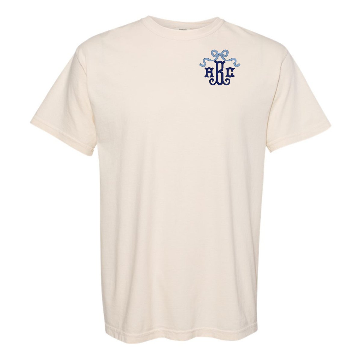 Monogrammed 'Bow' T-Shirt