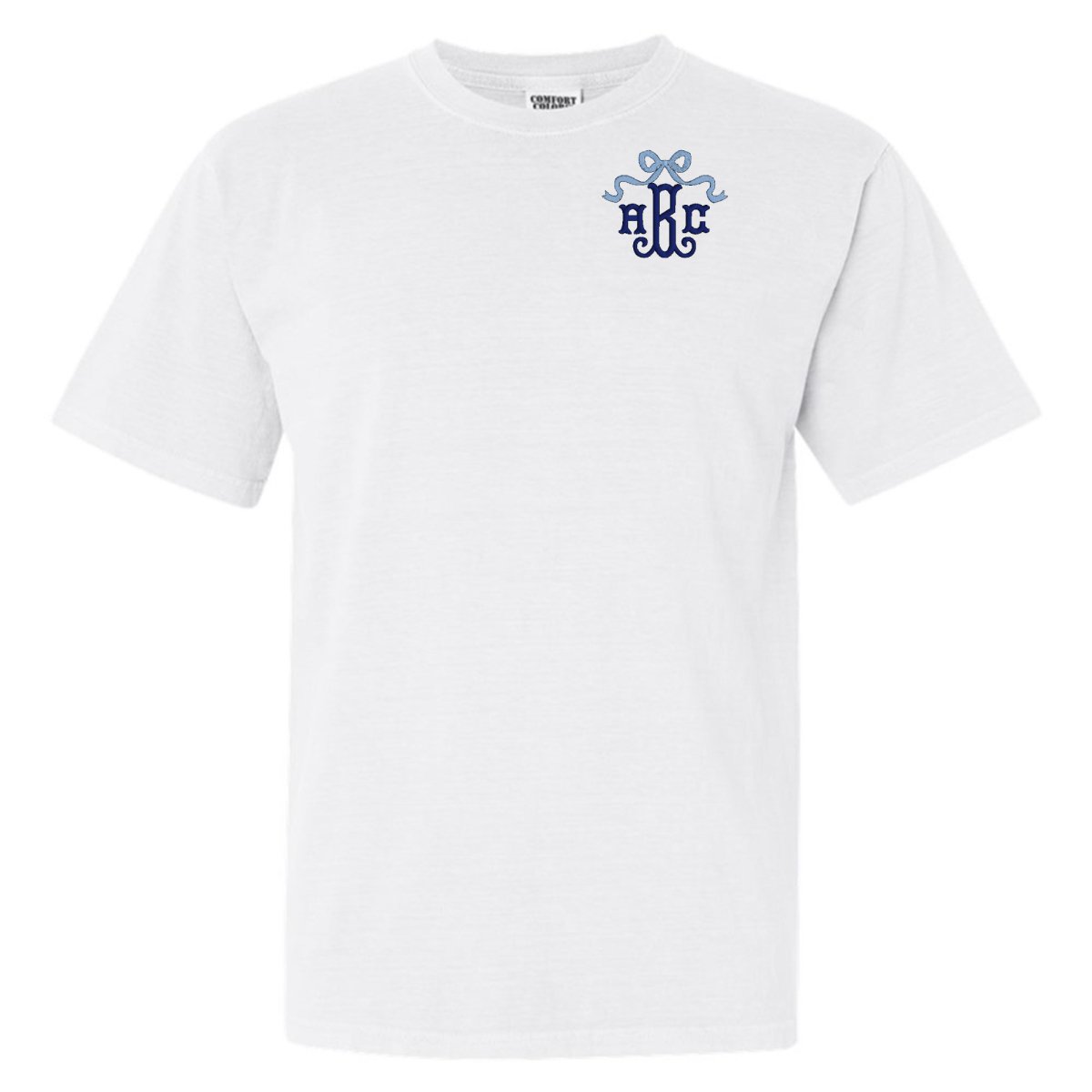 Monogrammed 'Bow' T-Shirt