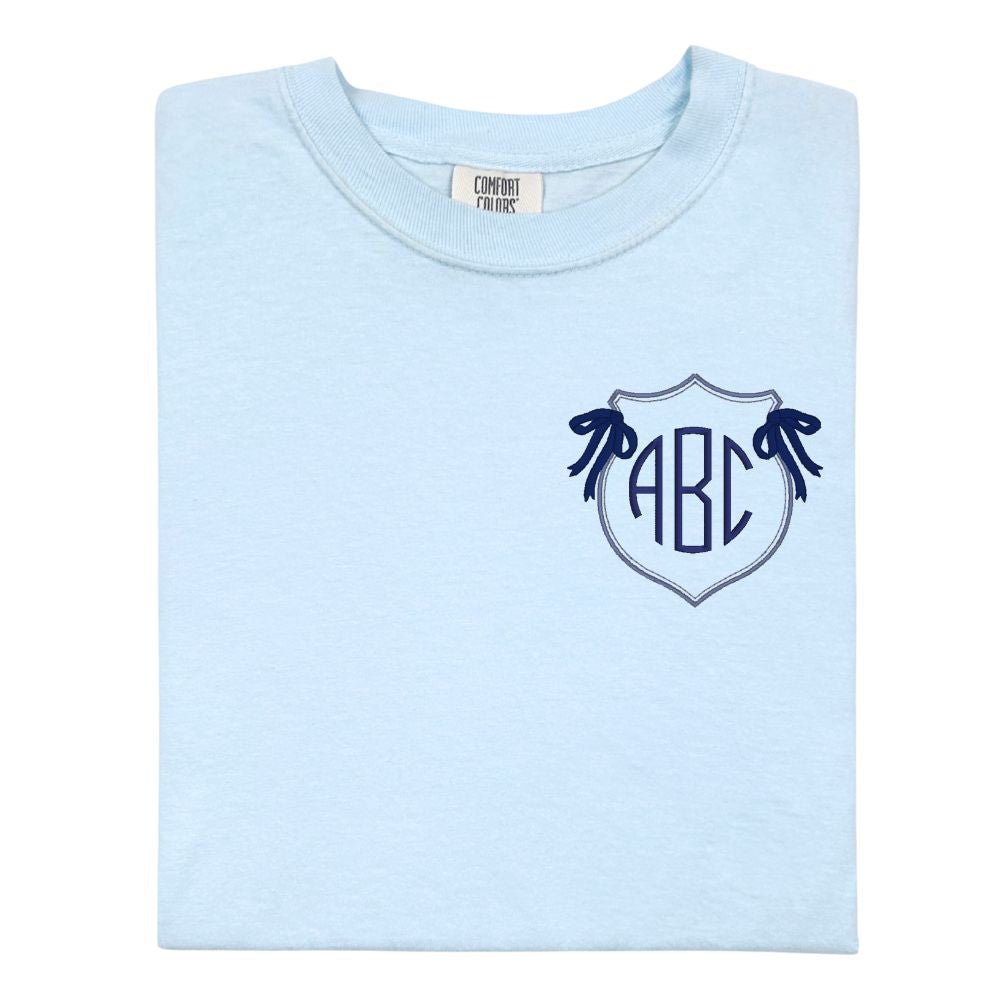 Monogrammed 'Preppy Crest' T-Shirt