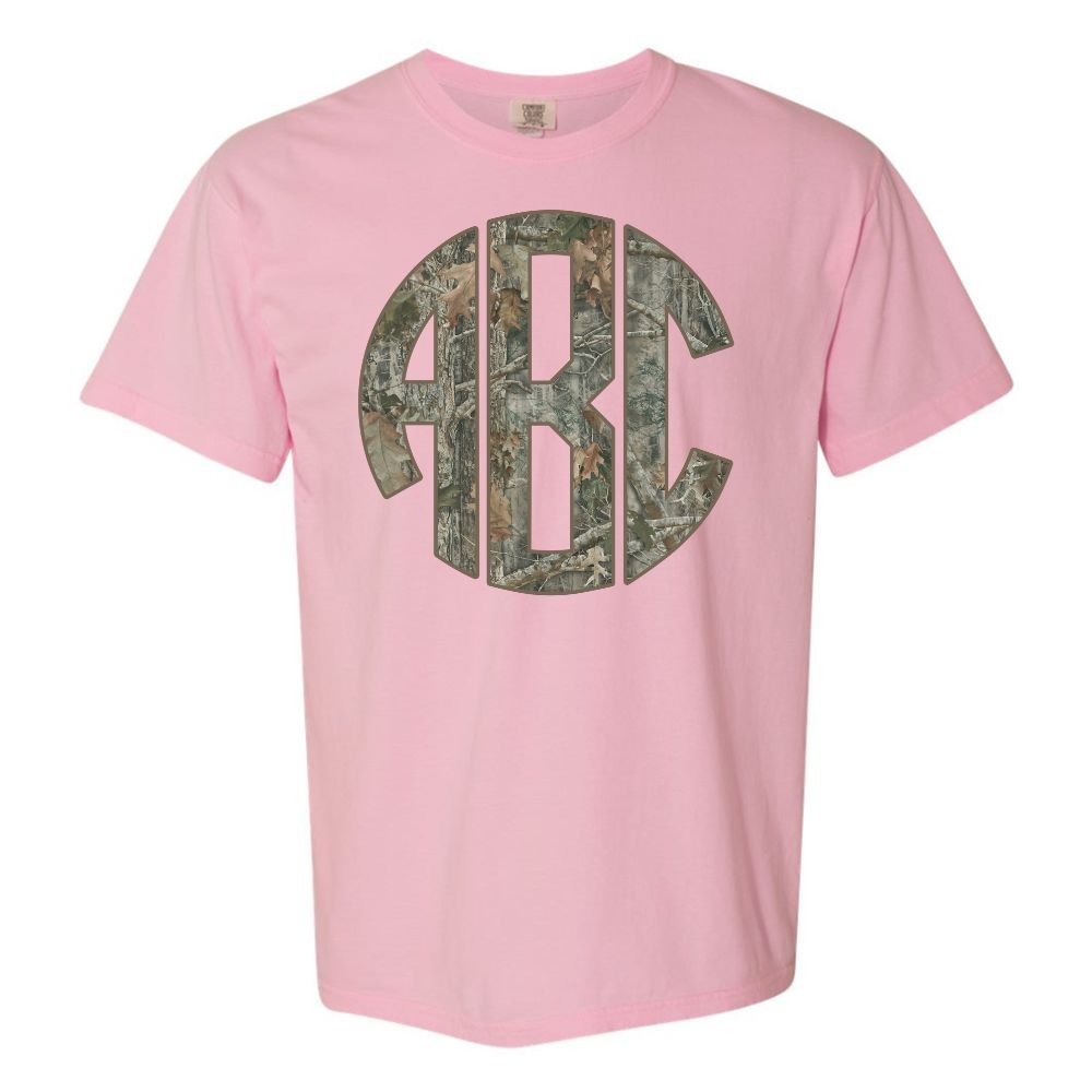 Monogrammed 'RealTree Camo' Big Print T-Shirt