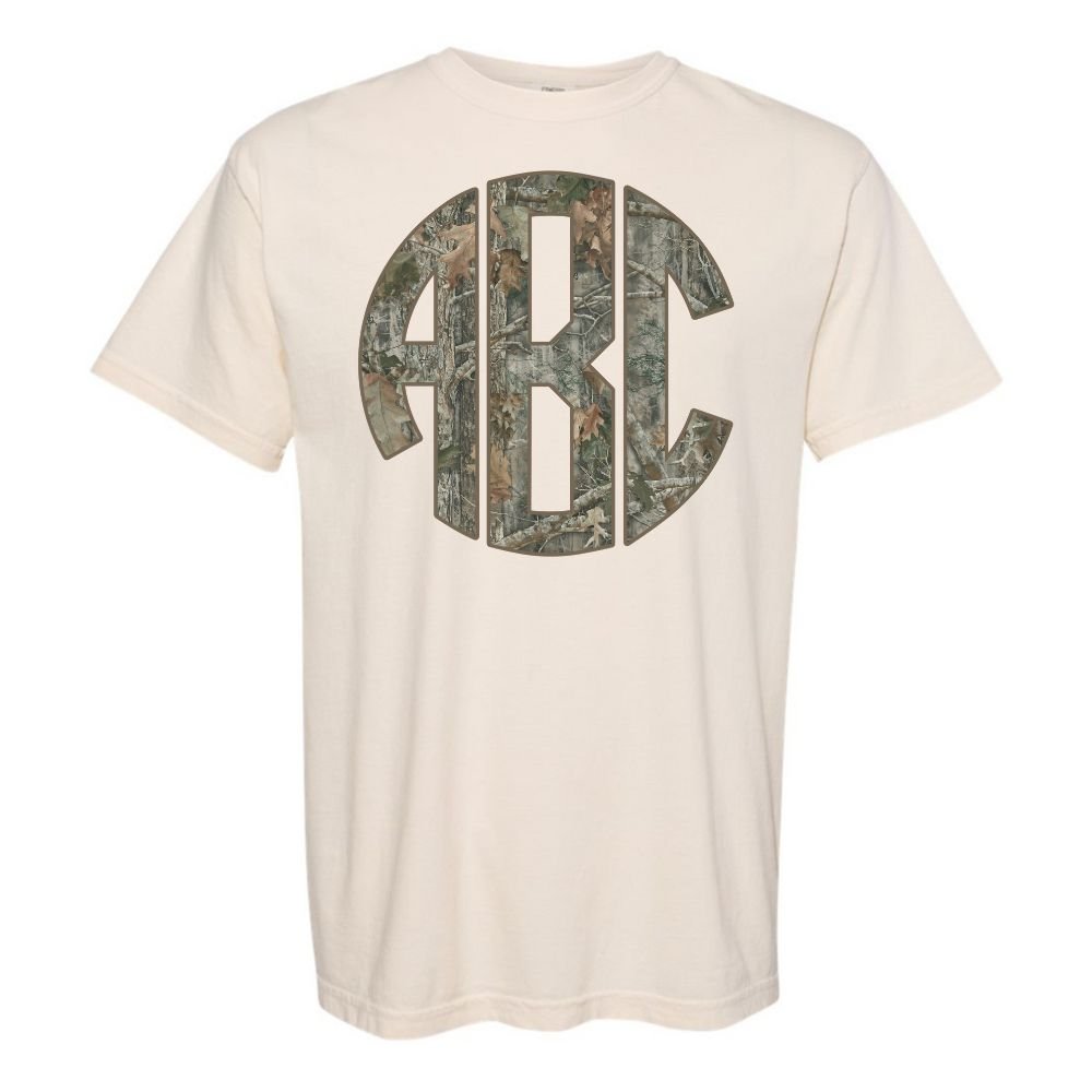 Monogrammed 'RealTree Camo' Big Print T-Shirt