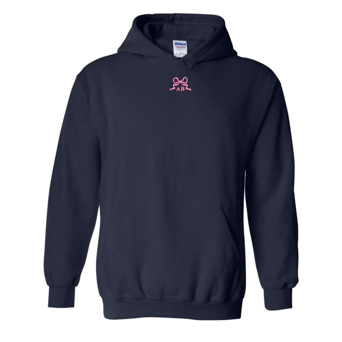 Monogrammed 'Tiny Bow' Hoodie