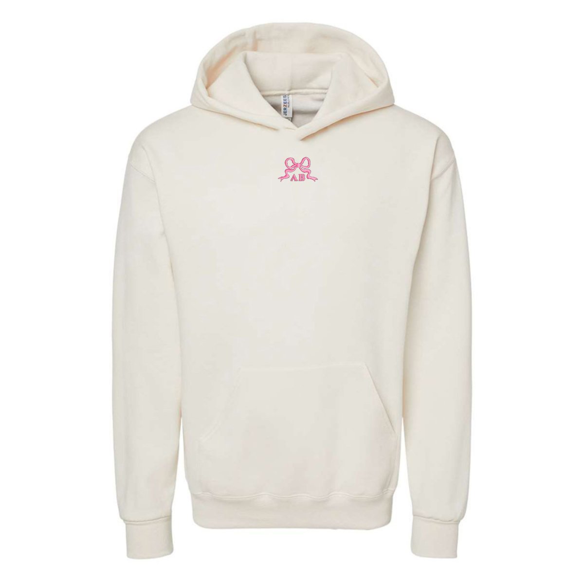 Monogrammed 'Tiny Bow' Hoodie