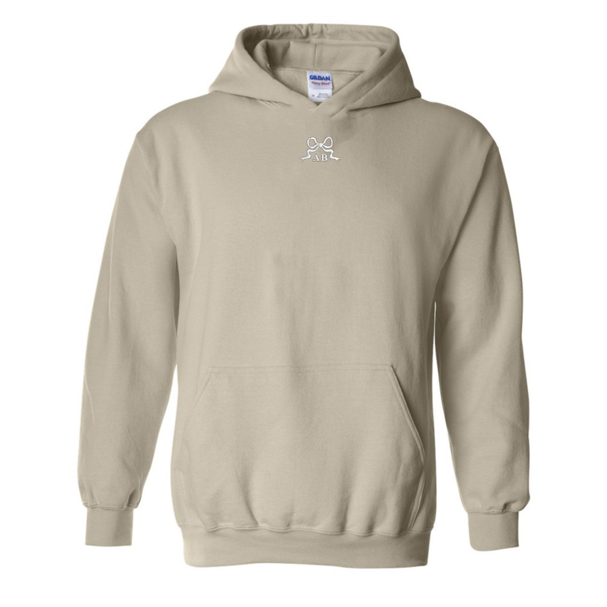 Monogrammed 'Tiny Bow' Hoodie