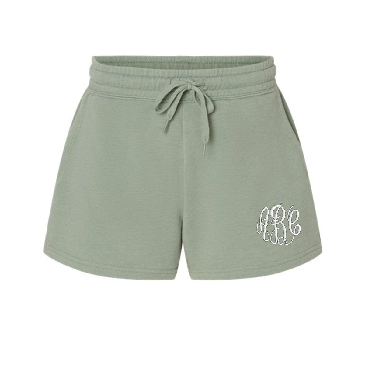 Monogrammed Wave Wash Shorts