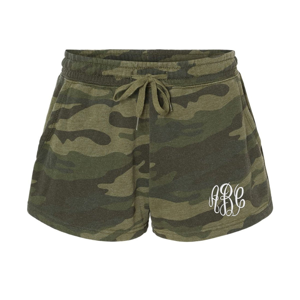 Monogrammed Wave Wash Shorts