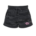 Monogrammed Wave Wash Shorts