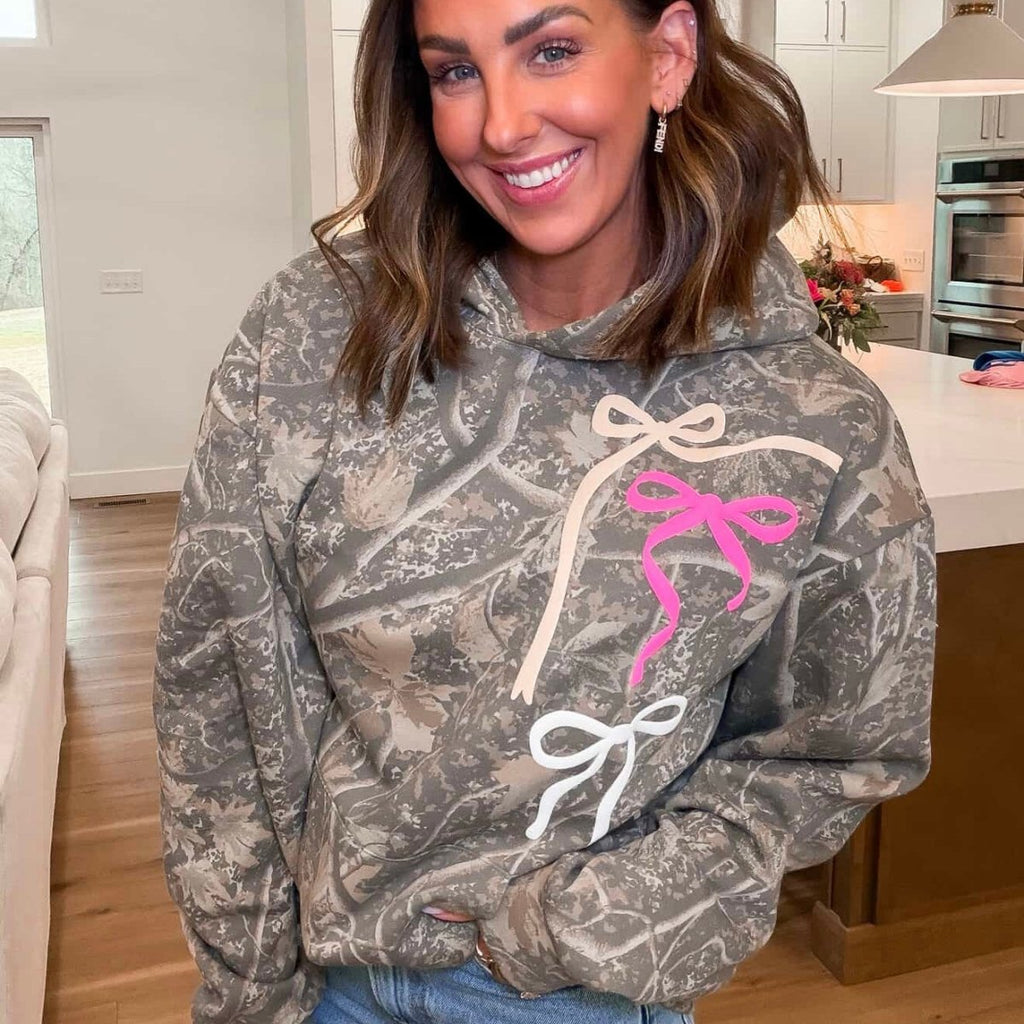 PUFF ‘Bold Bow’ Camo Hideaway Hoodie