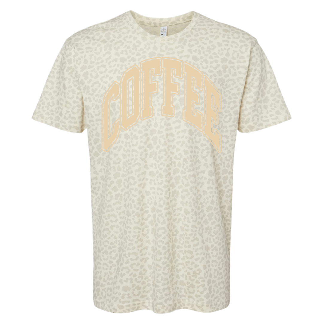 PUFF 'COFFEE' Realtree Camo/Leopard T-Shirt