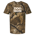 PUFF 'Dog Mom' Realtree Camo/Leopard T-Shirt