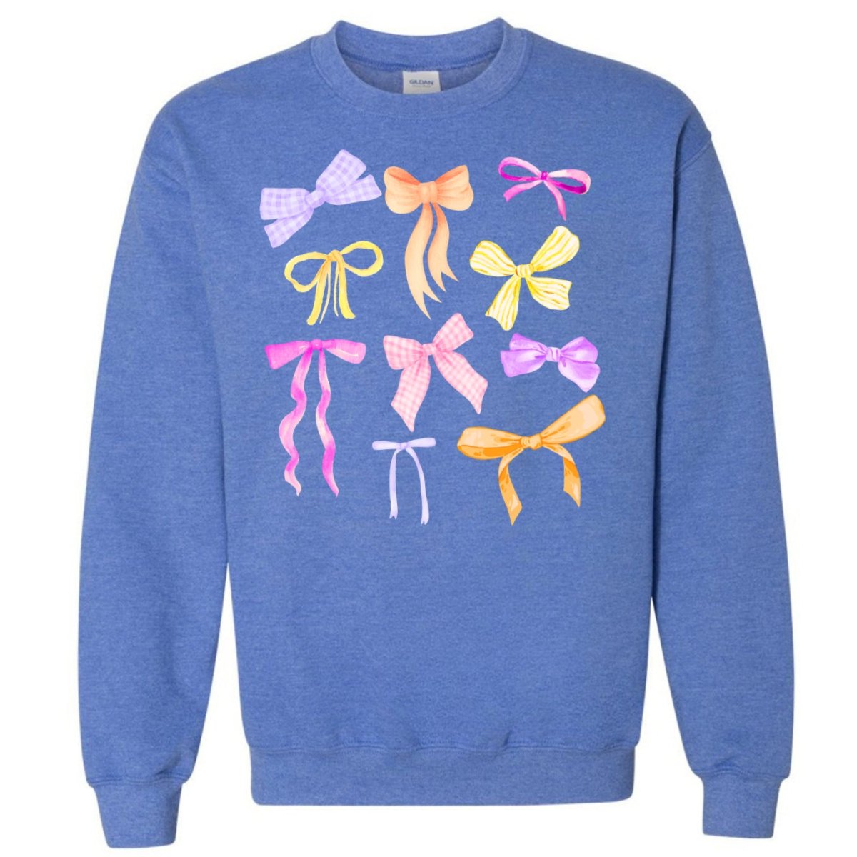 ‘Spring Bow Show' Heather Crewneck Sweatshirt