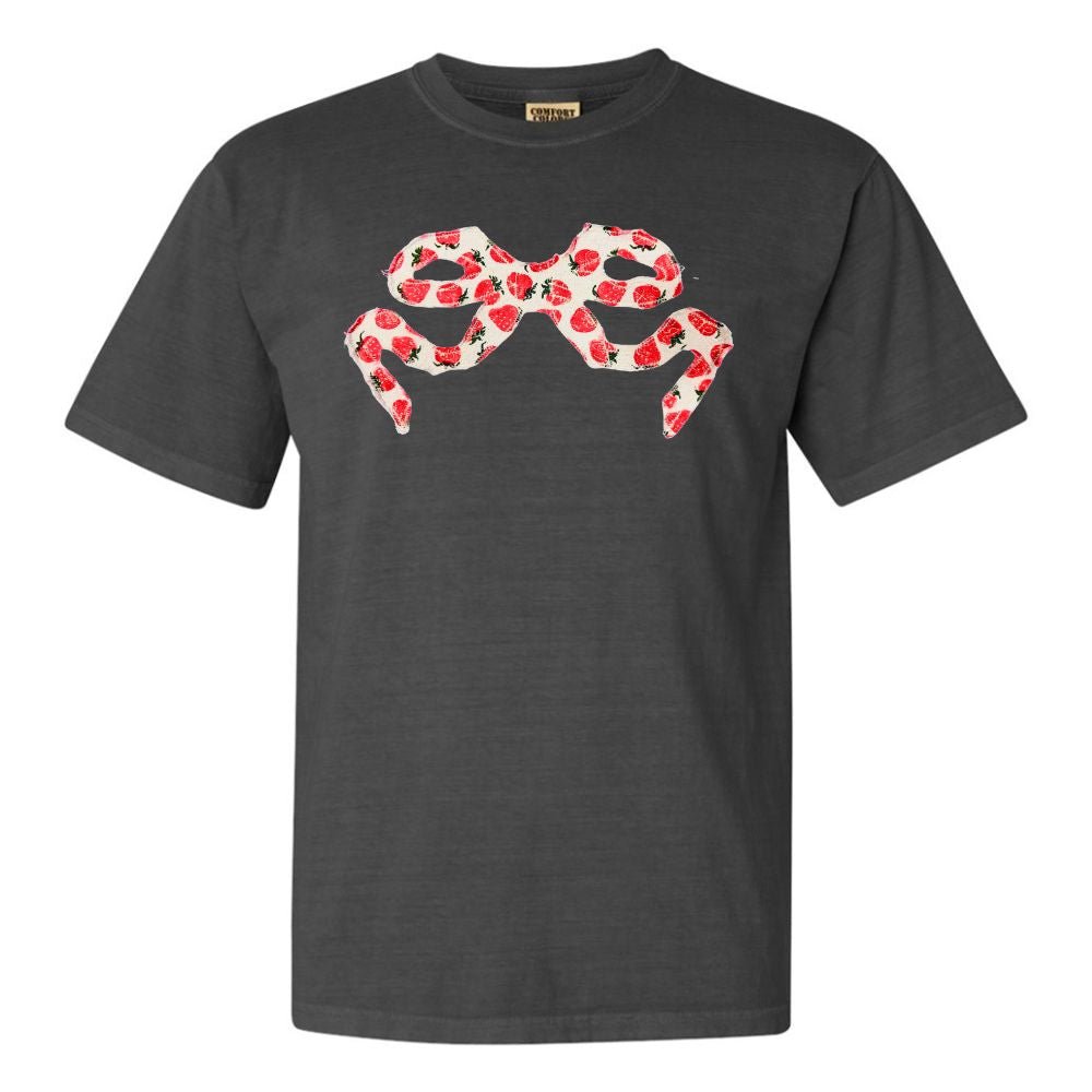 'Strawberry Charm' Appliqué Stitch T-Shirt