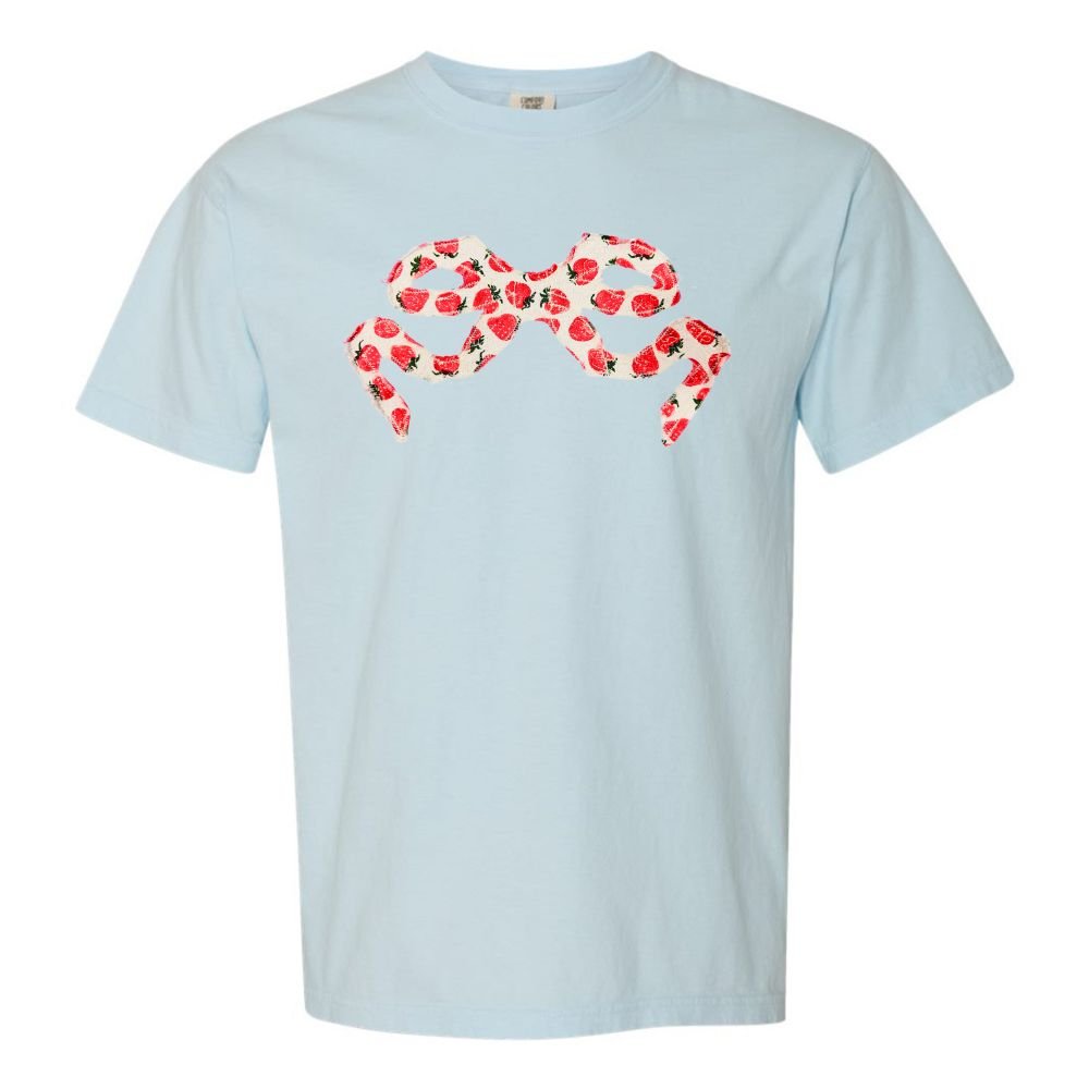 'Strawberry Charm' Appliqué Stitch T-Shirt