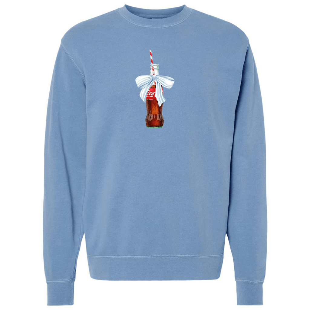 'Vintage Beverage With Bow' Cozy Crew